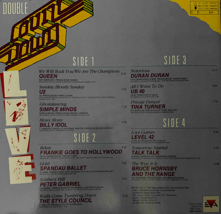 Count Down Live - Various (2LP-Near Mint)