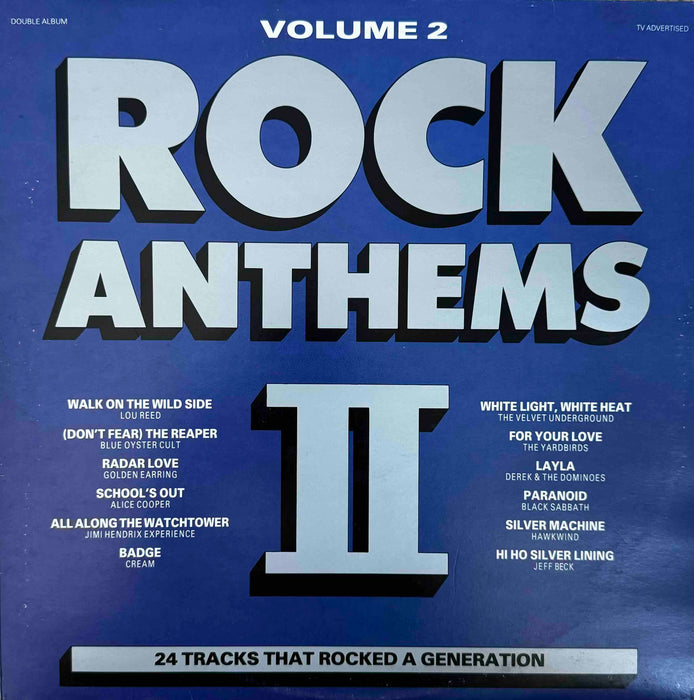 Rock Anthems II - Various (2LP)