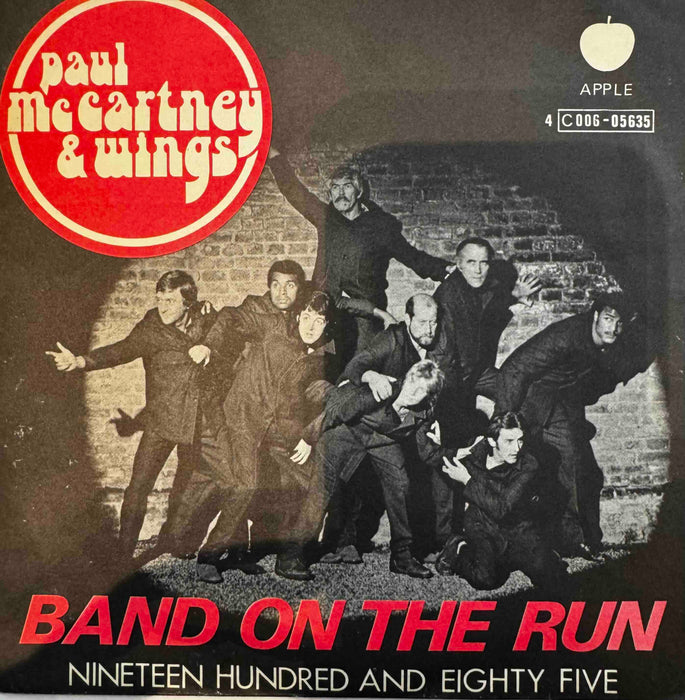 Paul McCartney & Wings - Band on the run (7inch single-Near Mint)