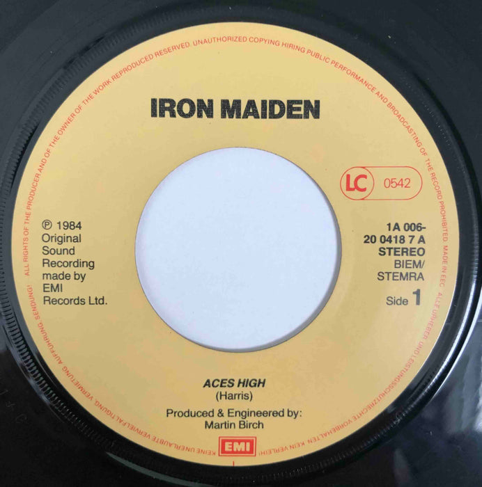 Iron Maiden - Aces High (7inch)