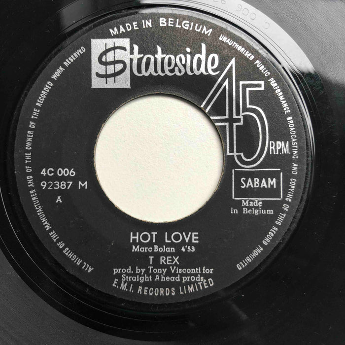 T.Rex - Hot Love (7inch single)