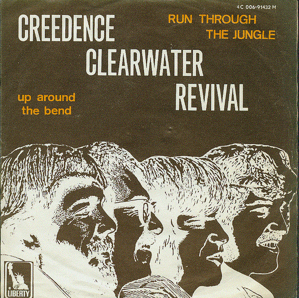 Creedence Clearwater Revival - Run through the jungle (7inch single)