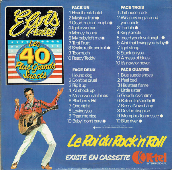 Elvis Presley - Les 40 plus grand succès (2LP)