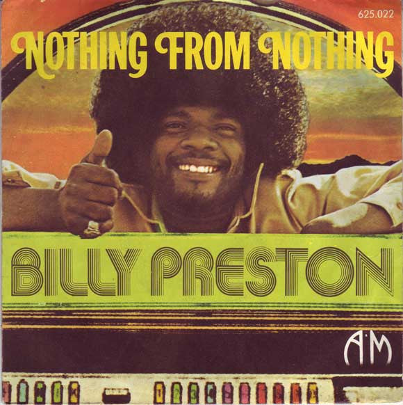 Billy Preston - Nothing from nothing (7inch single)