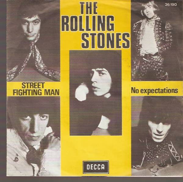 The Rolling Stones - Street fighting man (7inch single-Near Mint)