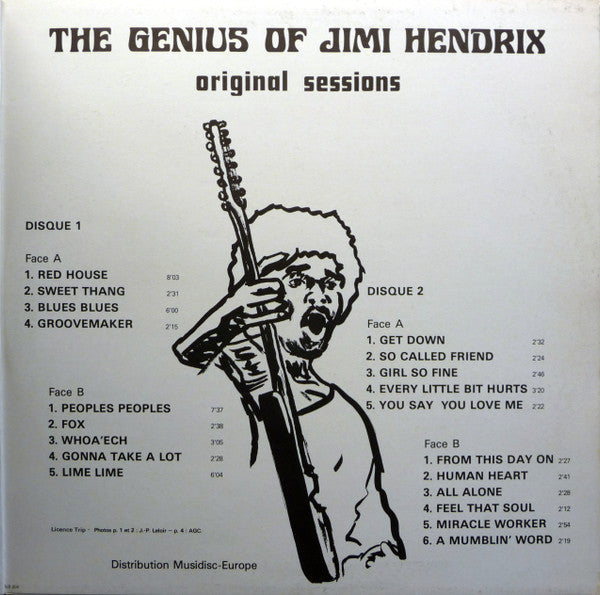 Jimi Henrdrix - The genius of Jimi Hendrix (2LP-Near Mint)