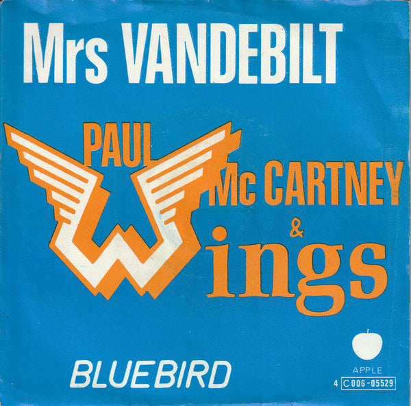 Paul McCartney & Wings - Mrs Vanderbilt (7inch single)