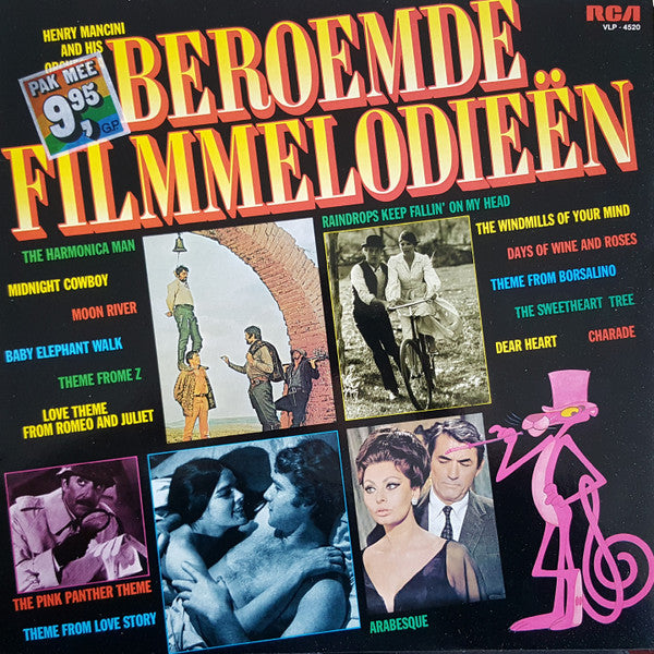 Henry Mancini and his Orchestra - Beroemde Filmmelodieën (2LP)