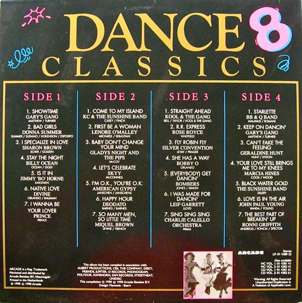 Dance Classics 8 - Various (2LP-Near Mint)