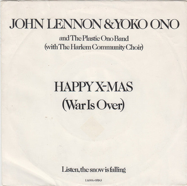 John Lennon & Yoko Ono - Happy Xmas (7inch)