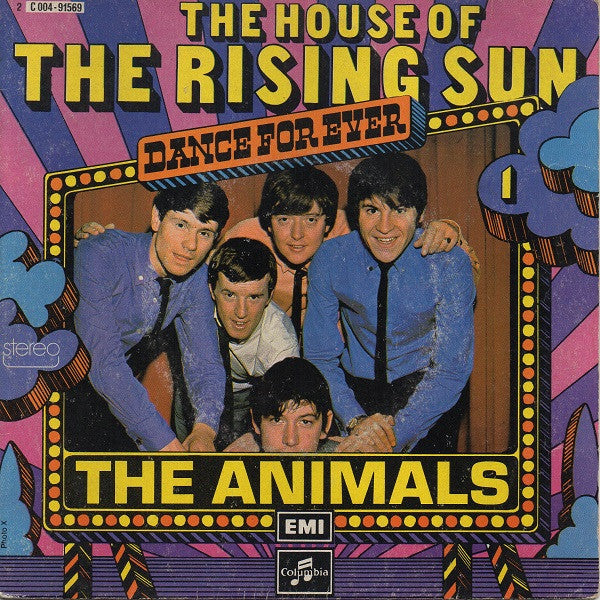 The Animals - The house of the rising sun (7inch single)