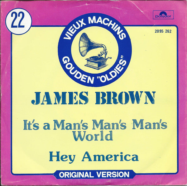 James Brown - It's a man's man's man's world (7inch single)