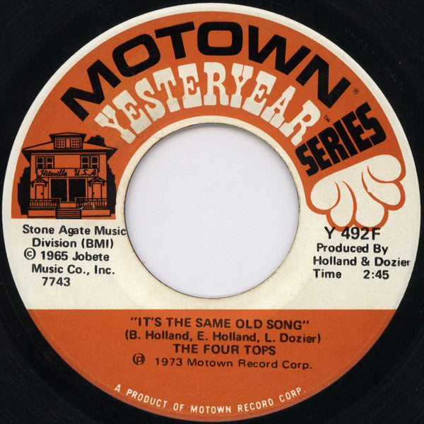 The Four Tops - It's the same old song (7inch single)