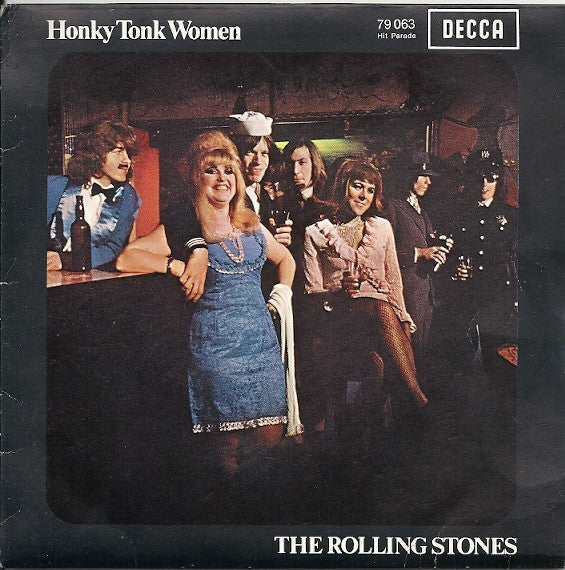 The Rolling Stones - Honky Tonk Women / You can't always get what you want (7inch single)