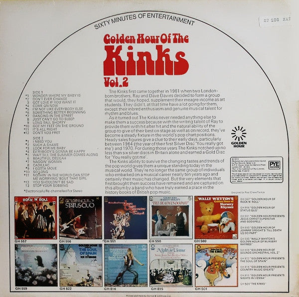 The Kinks - Golden Hour Of The Kinks Vol. 2