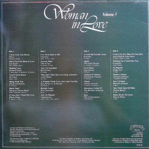 Woman In Love Volume 3 - Various (2LP)