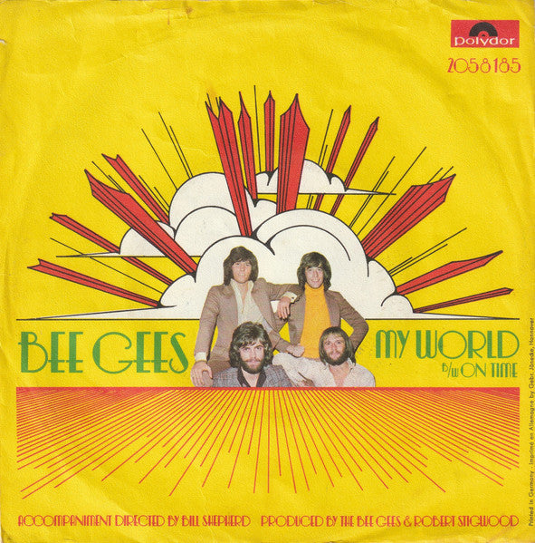 Bee Gees - My world (7inch single)