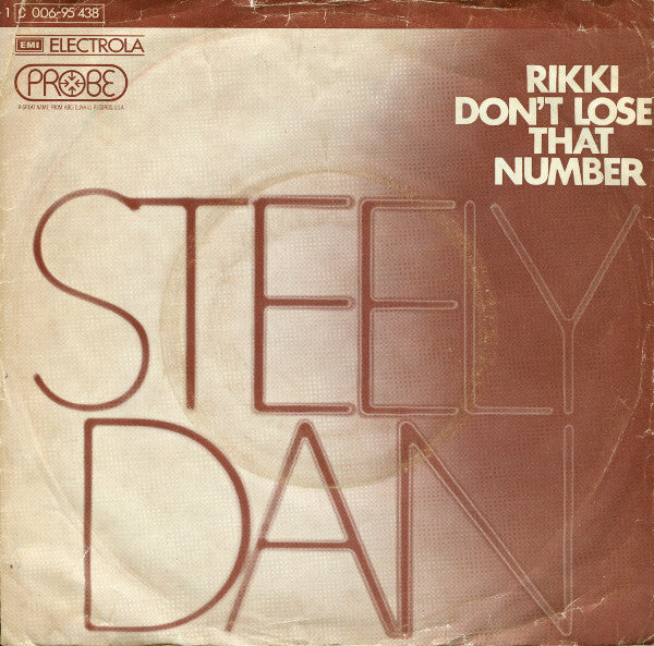 Steely Dan - Rikki don't lose that number (7inch single)