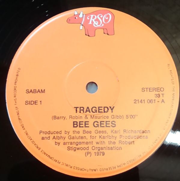 Bee Gees - Tragedy (12inch maxi)