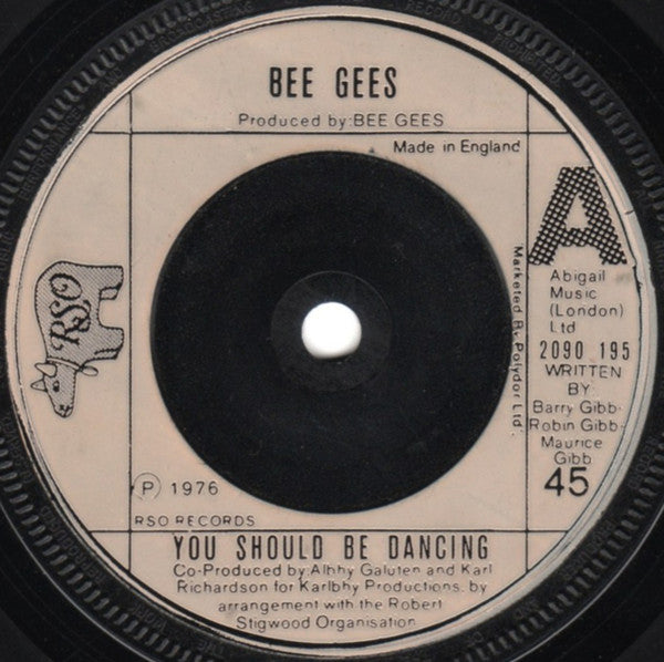 Bee Gees - You should be dancing (7inch single)