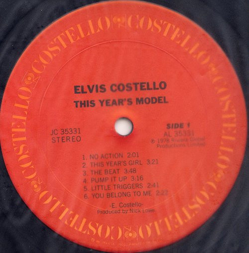 Elvis Costello - This year's model