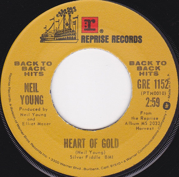 Neil Young - Heart of Gold / Old man (7inch single)