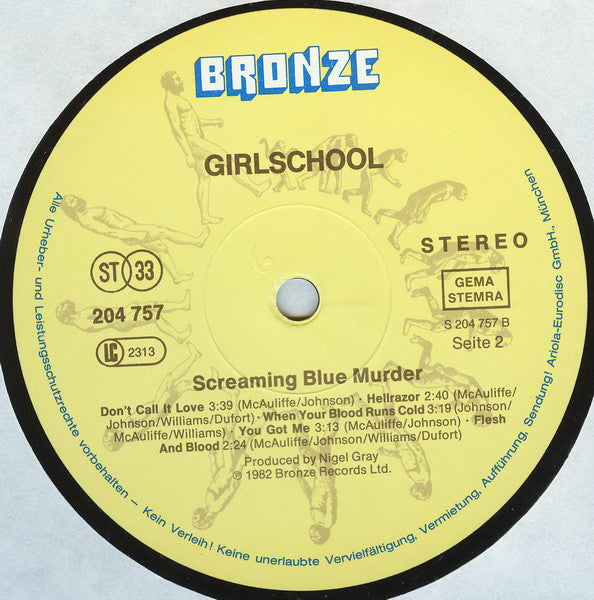 Girlschool - Screaming blue murder