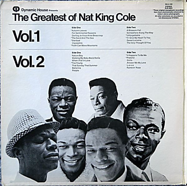 Nat King Cole - The Greatest of Nat King Cole (2LP)