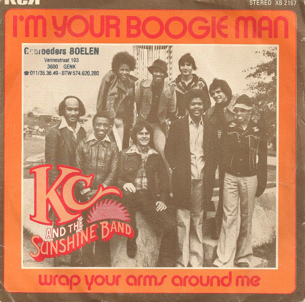 KC And The Sunshine Band - I'm your boogie man (7inch single)