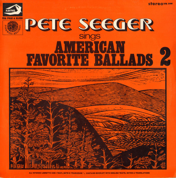 Pete Seeger - Sings American Favorite Ballads Vol.2