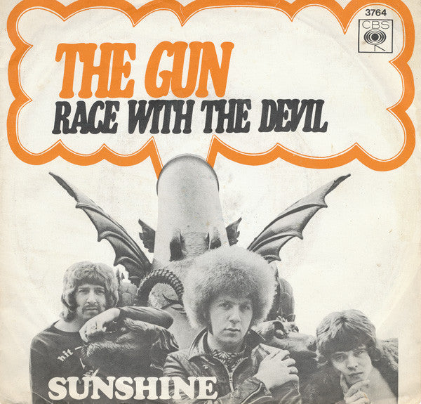 The Gun - Race with the devil (7inch single)