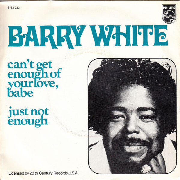 Barry White - Can't get enough of your love, babe (7inch single)