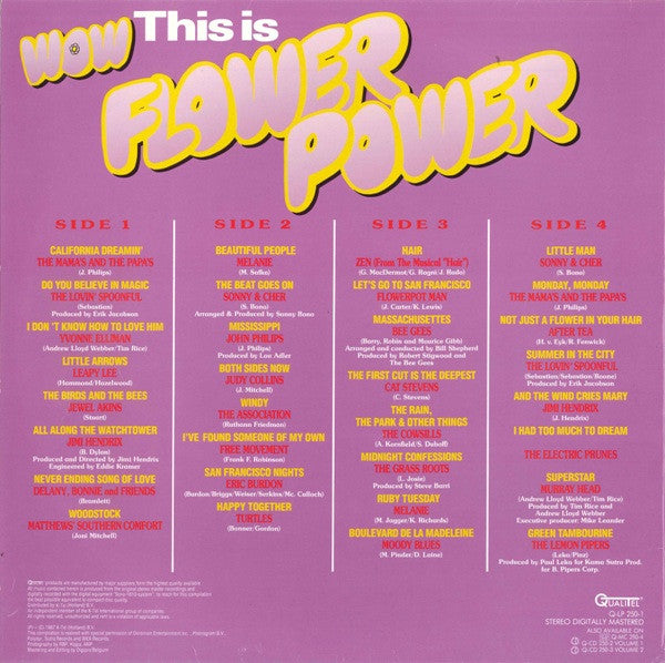 Wow this is Flower Power - Various (2LP-Near Mint)