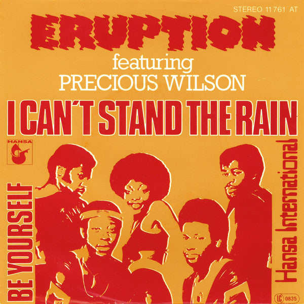 Eruption - I can't stand the rain (7inch single)