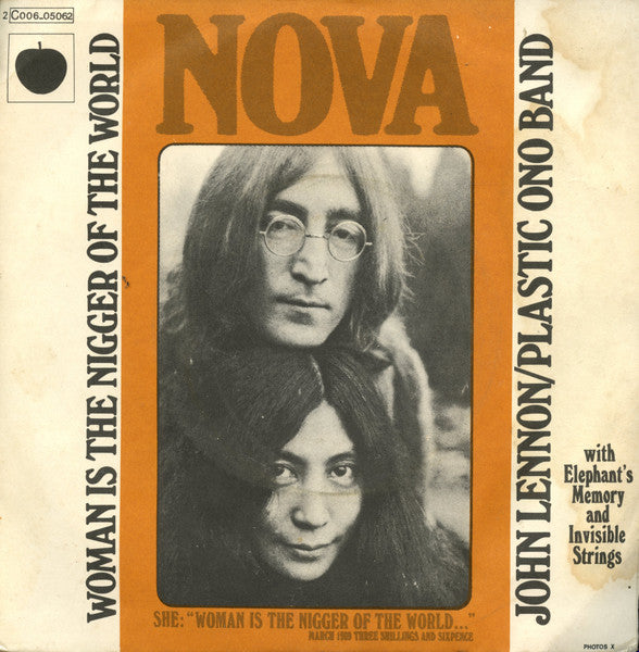 John Lennon / Yoko Ono - Woman is the nigger of the world (7inch single)