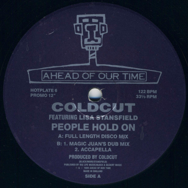 Coldcut feat. Lisa Stansfield - People hold on (12inch maxi)