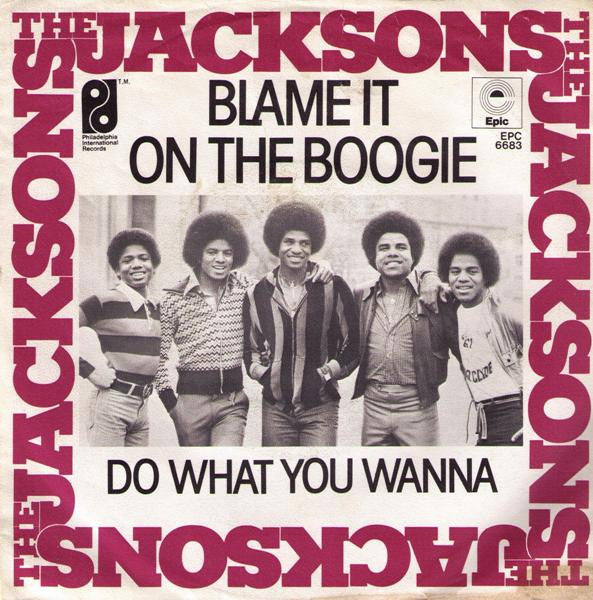 The Jacksons - Blame it on the boogie (7inch single)