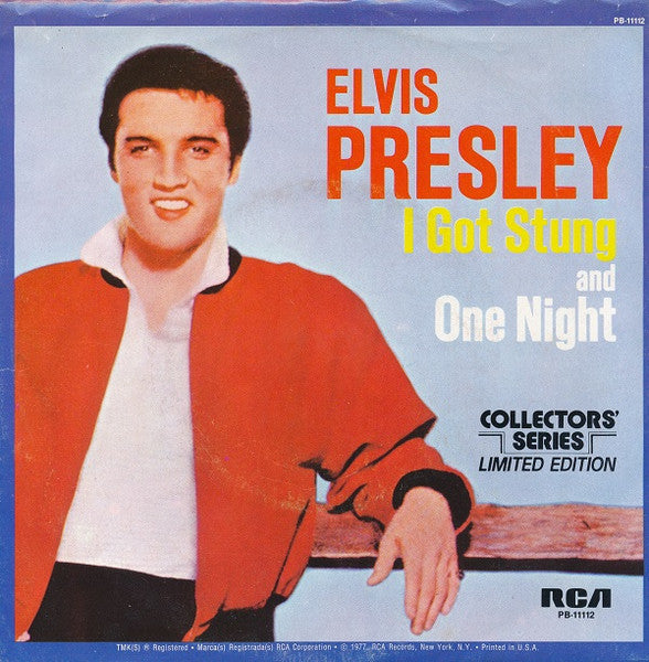 Elvis Presley - I got stung / One night (7inch)