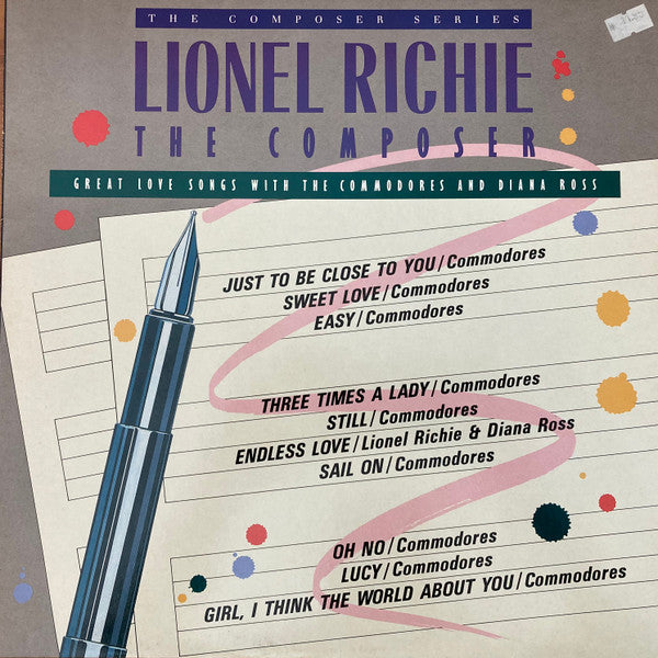 Lionel Richie - The Composer: Great love songs with the Commodores