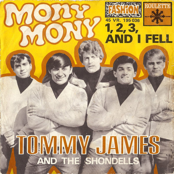 Tommy James and the Shondells - Mony Mony (7inch single)