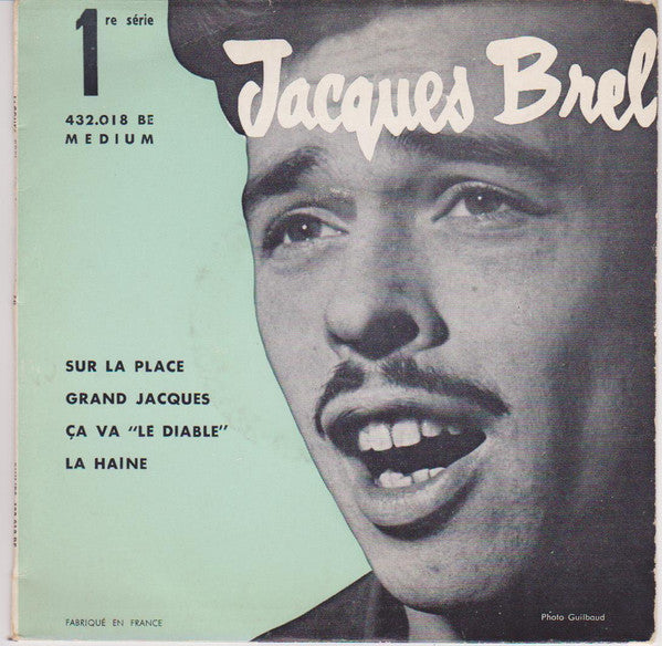 Jacques Brel - Sur la place (7inch)