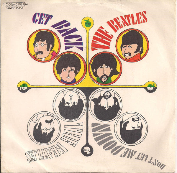 The Beatles - Get Back / Don't let me down (7inch single)