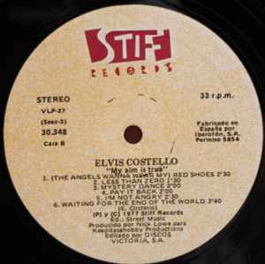 Elvis Costello - My aim is true (Near Mint)