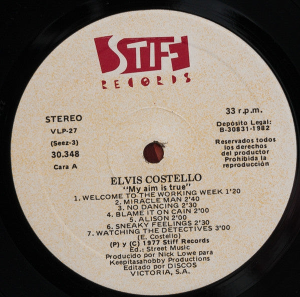 Elvis Costello - My aim is true (Near Mint)