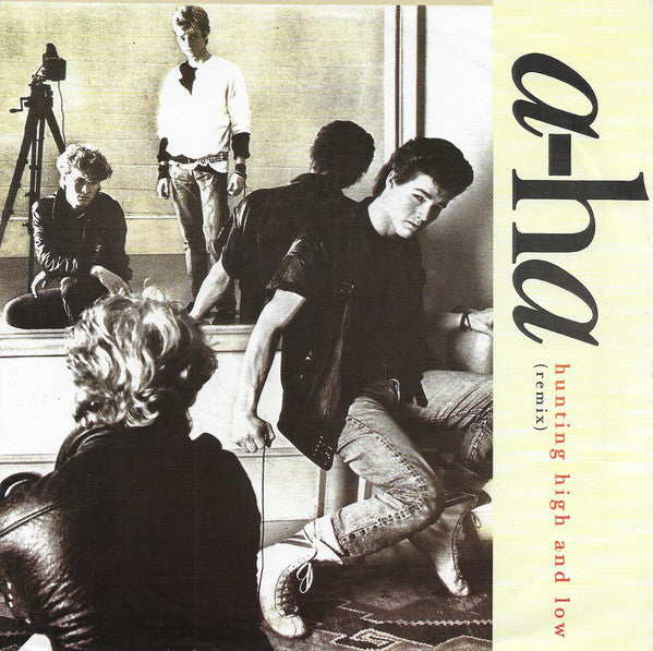 A-ha - Hunting high and low (7inch single)