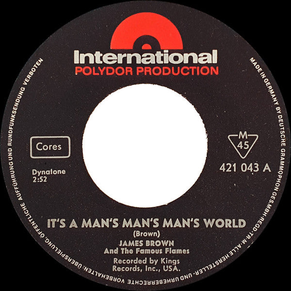 James Brown - It's a man's man's world (7inch single)