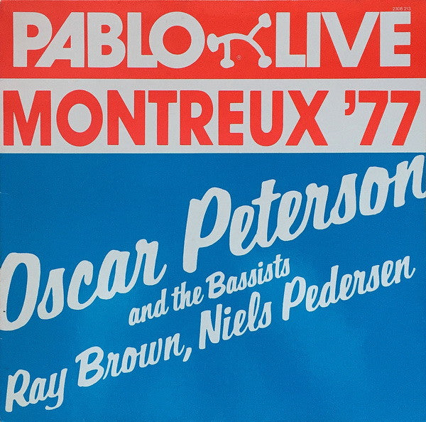 Oscar Peterson and the bassists Ray Brown, Niels Pedersen - Montreux