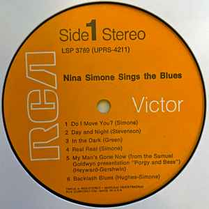Nina Simone - Nina Simone sings the blues