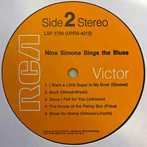 Nina Simone - Nina Simone sings the blues