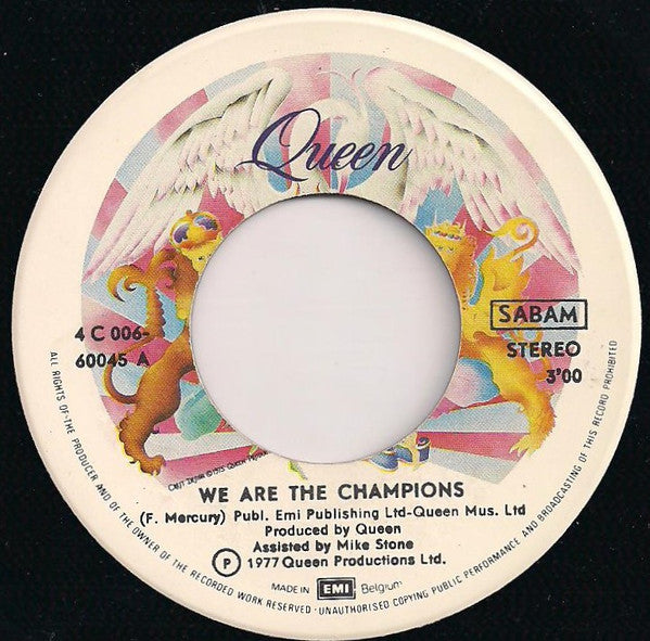 Queen - We are the champions / We will rock you (7inch single)